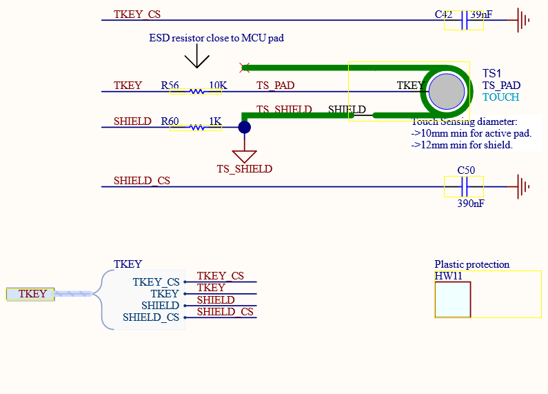 STM32 TSC SCH